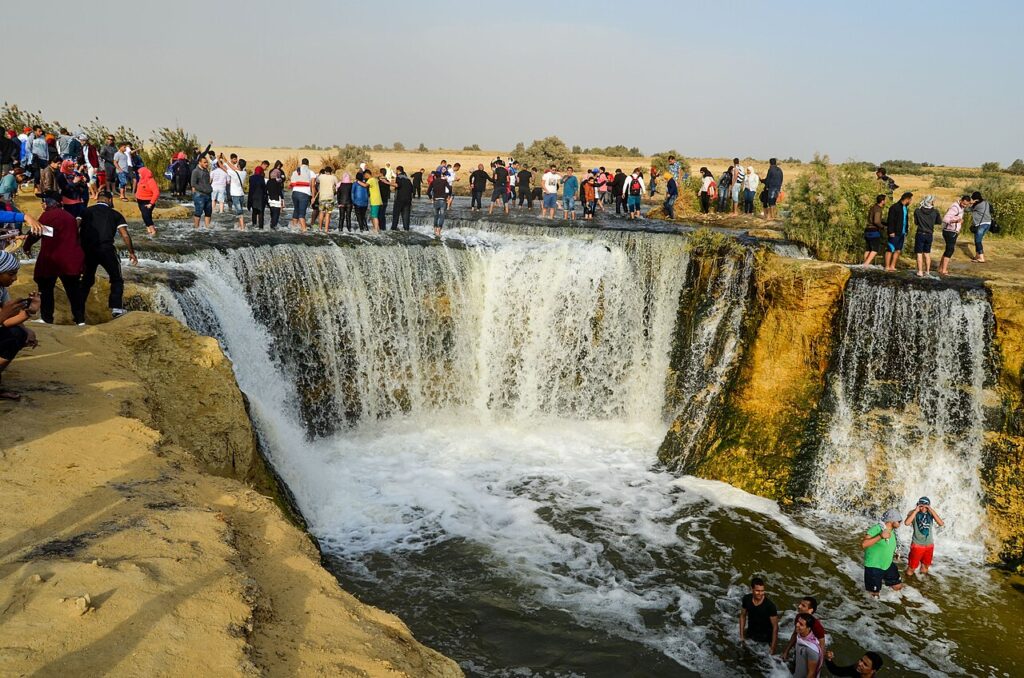 Elfayoum_شلالات_وادي_الريان - Wadi El Rayan Waterfalls
